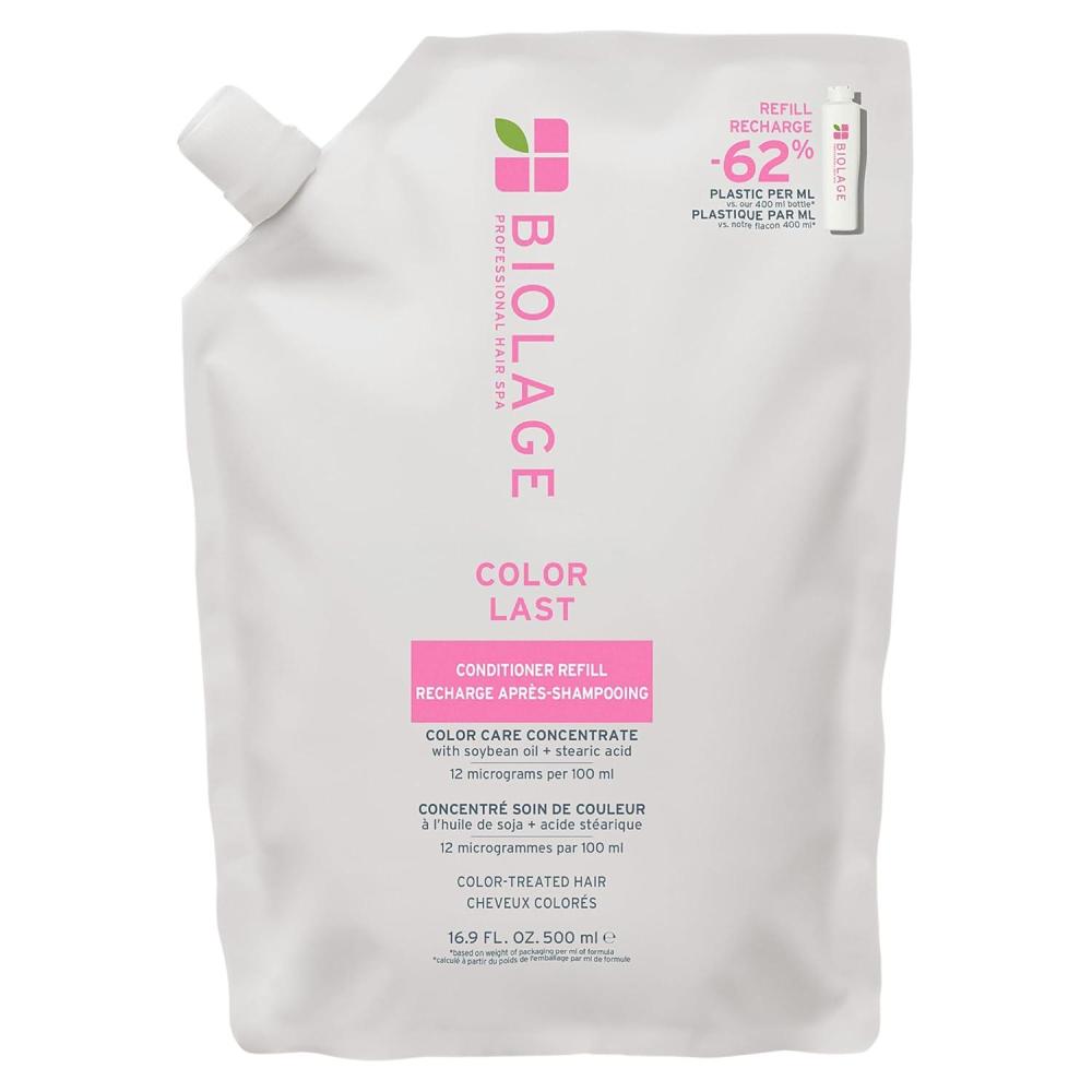image:imageBiolage Color Last Conditioner Refill  Protects amp Preserves Color Treated Hair Hydrates amp Repairs Damaged Hair Adds Shine Vegan ParabenFree 169 Fl Oz169 Fl Oz Pack of 1