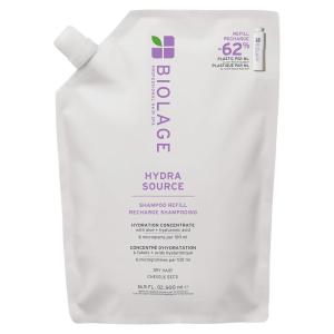 Biolage Hydra Source Shampoo Refill – For Dry Hair, Gently Cleanses, Restores Moisture Balance, Adds Shine & Softness, Infused with Micro-Filtered Aloe Vera & Fermented Hyaluronic Acid, Vegan