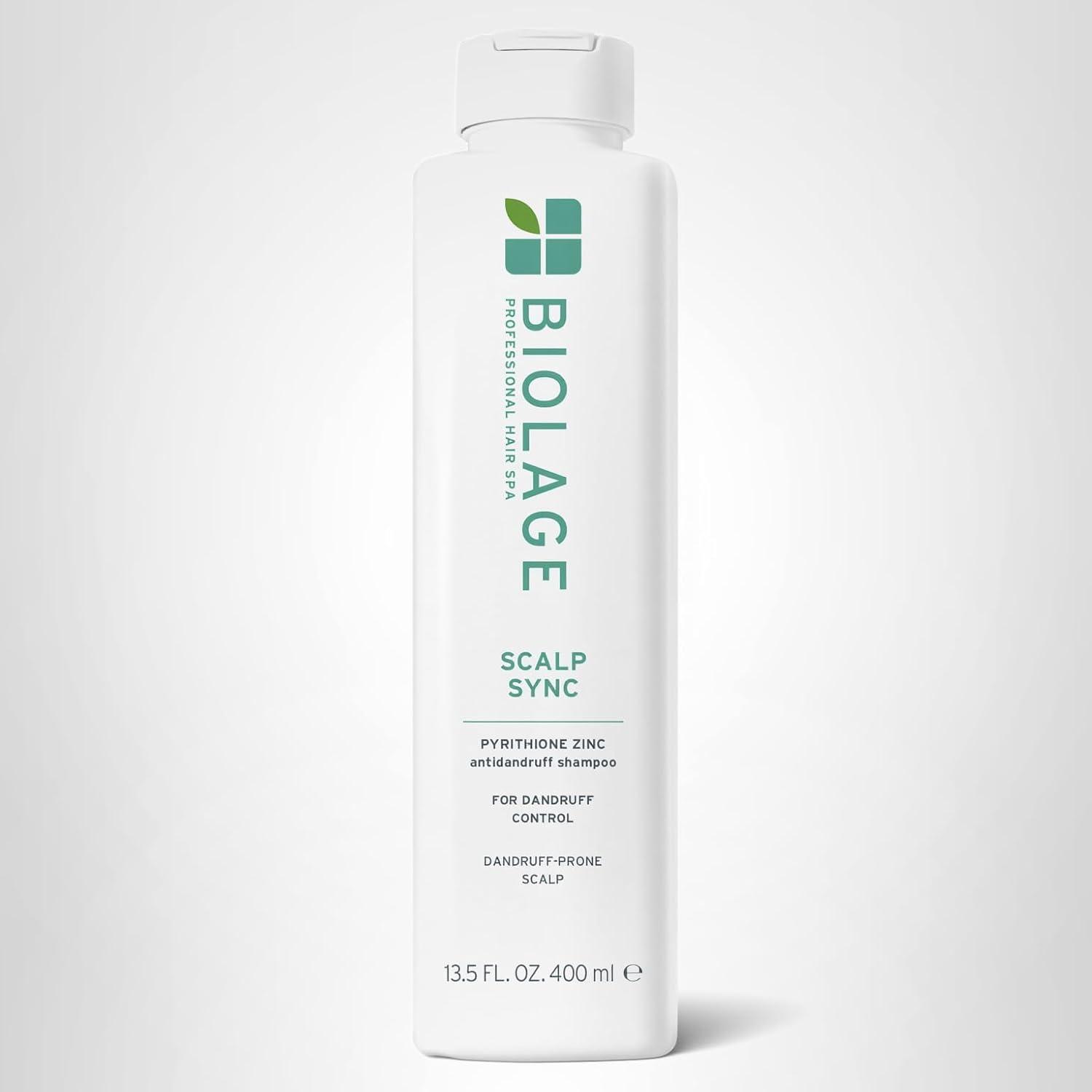 image:imageBiolage Scalp Sync AntiDandruff Shampoo Controls Itchy Scalp Deeply Cleanses Moisturizing Dandruff Treatment With Zinc Pyrithione Vegan amp CrueltyFree 135 Fl Oz135 Fl Oz Pack of 1