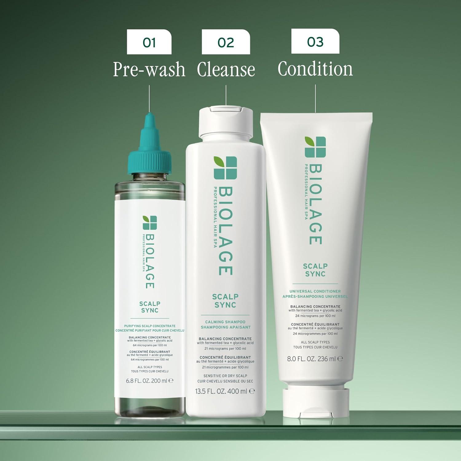image:imageBiolage Scalp Sync Universal Conditioner Nourishing amp Hydrating for All Scalp Types Lightweight Moisturizing amp Conditioning Fermented Tea Blend amp Glycolic Acid Vegan amp ParabenFree79 Fl Oz