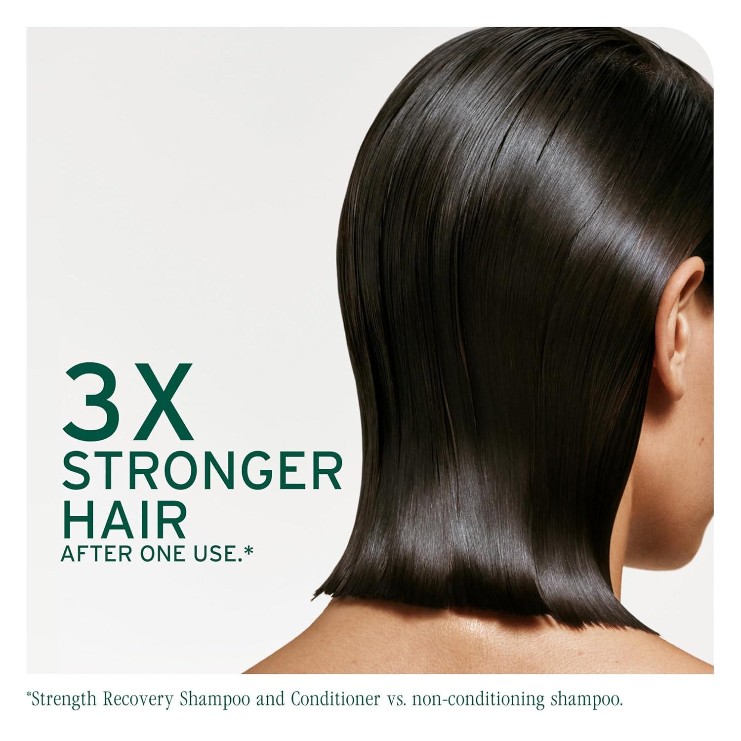 image:imageBiolage Strength Recovery Shampoo Reduces Breakage amp Detangles Instantly Strengthens and Moisturizes For Damaged Hair With Olive Squalane amp Vegan Proteins Paraben amp Mineral OilFree338 Fl Oz Pack of 1