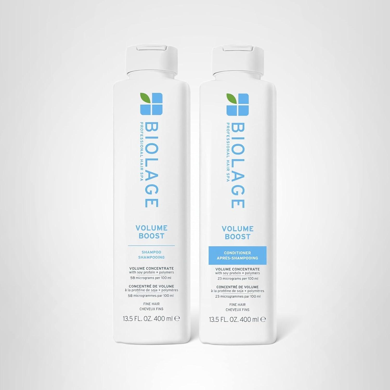 image:imageBiolage Volume Boost Shampoo amp Conditioner Set Lightweight Volume amp Shine Gently Cleanses and Plumps Hair For Fine Hair Paraben amp SiliconeFree135 Fl Oz