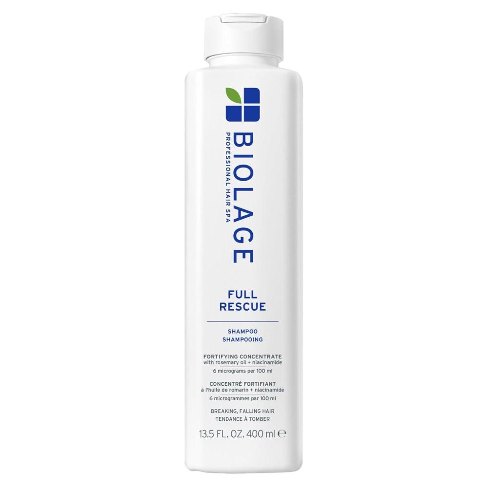 image:imageBiolage Full Rescue Shampoo  Fortifies amp Strengthens for Stronger Hair Longer Lengths in 4 weeks Instantly FullerLooking Hair Rosemary Oil amp Niacinamide Vegan amp CrueltyFree135 Fl Oz