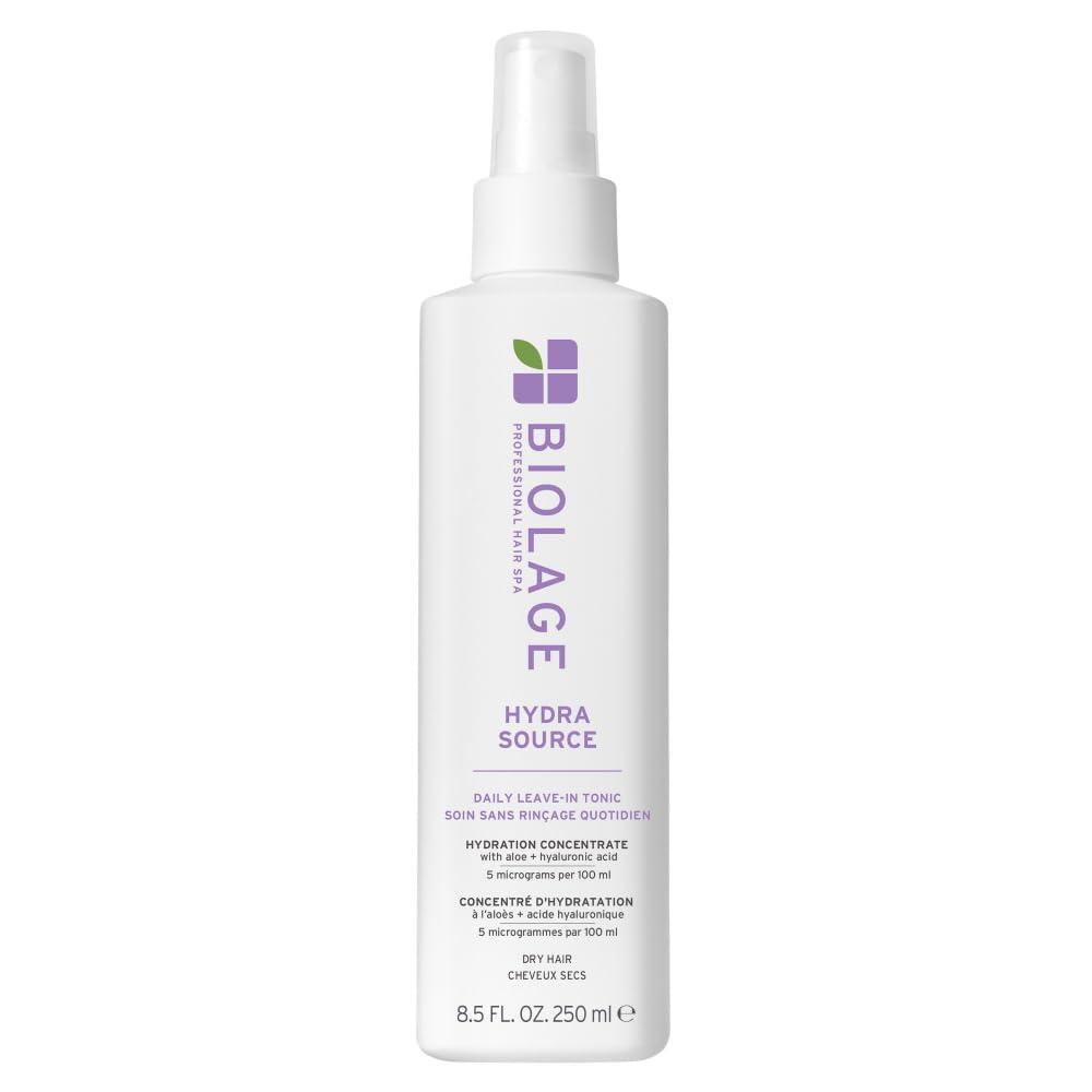 image:imageBiolage Hydra Source Daily LeaveIn Tonic  Moisturizes amp Detangles For Dry Hair Infused with MicroFiltered Aloe Vera amp Fermented Hyaluronic Acid Vegan amp ParabenFree 85 Fl Oz85 Fl Oz Pack of 1