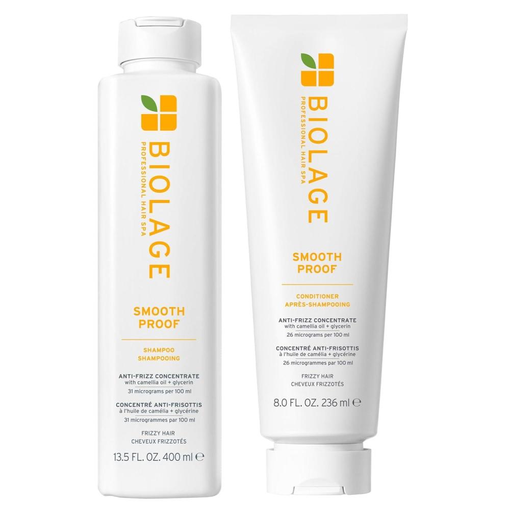 image:imageBiolage Smooth Proof Shampoo amp Conditioner Set Cleanses Smooths amp Controls Frizz For Frizzy Hair Paraben amp SiliconeFree Vegan