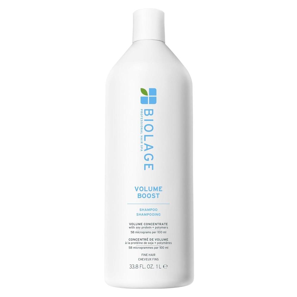 image:imageBiolage Volume Boost Shampoo  LongLasting Volume Gently Cleanses Adds Lightweight Shine To Fine Hair Soy Protein amp Polymers Vegan ParabenFree338 Fl Oz Pack of 1