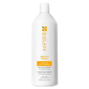 Biolage Smooth Proof Conditioner – Nourishes & Smooths Frizzy Hair, Detangles, Hydrates and Adds Shine, Infused with micro-dosed with Camellia Oil & Glycerin, Vegan & Paraben-Free, 8 Fl Oz(33.8 Fl Oz (Pack of 1))