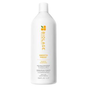 Biolage Smooth Proof Shampoo – Gently Cleanses and Adds Shine, Nourishes, Moisturizes & Tames Frizz, For All Frizzy Hair Types, With Camellia Oil & Glycerin, Vegan & Paraben-Free, 13.5 Fl Oz(33.8 Fl Oz (Pack of 1))
