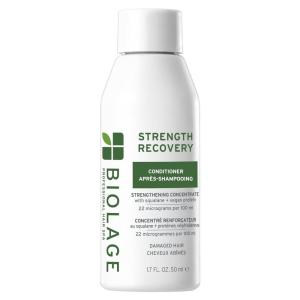 Biolage Strength Recovery Conditioner – Moisturizes & Strengthens Damaged Hair, Softness & Shine, Hydrates and Repairs Damaged Hair, With Olive Squalane & Vegan Proteins, Paraben-Free, Vegan(1.7 Fl Oz)