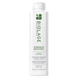 Biolage Strength Recovery Shampoo – Reduces Breakage & Detangles, Instantly Strengthens and Moisturizes, For Damaged Hair, With Olive Squalane & Vegan Proteins, Paraben & Mineral Oil-Free(13.5 Fl Oz (Pack of 1))