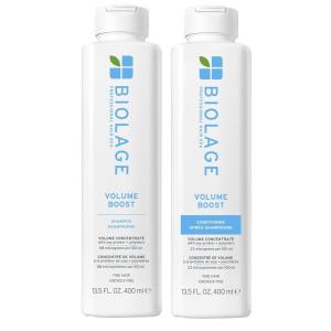 Biolage Volume Boost Shampoo & Conditioner Set – Lightweight Volume & Shine, Gently Cleanses and Plumps Hair, For Fine Hair, Paraben & Silicone-Free(13.5 Fl Oz)