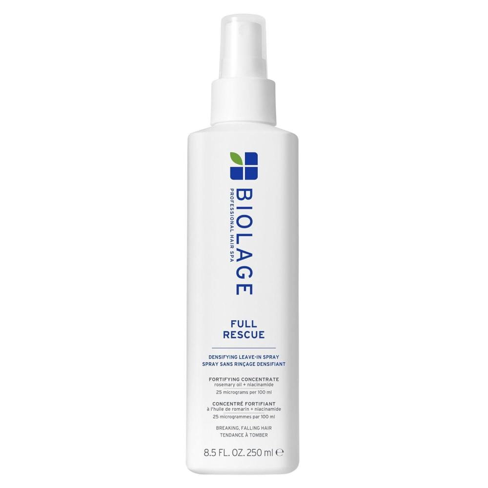 image:imageBiolage Full Rescue Densifying LeaveIn Spray  Instantly FullerLooking Hair Controls Flyaways Detangles for Easy Styling Rosemary Oil amp Niacinamide Vegan amp CrueltyFree 85 Fl Oz