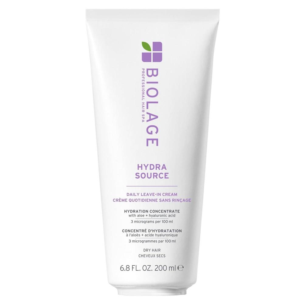 image:imageBiolage Hydra Source LeaveIn Cream  Instantly Moisturizes amp Seals Split Ends For Dry Hair With Fermented Aloe amp MicroFiltered Hyaluronic Acid68 Fl Oz Pack of 1