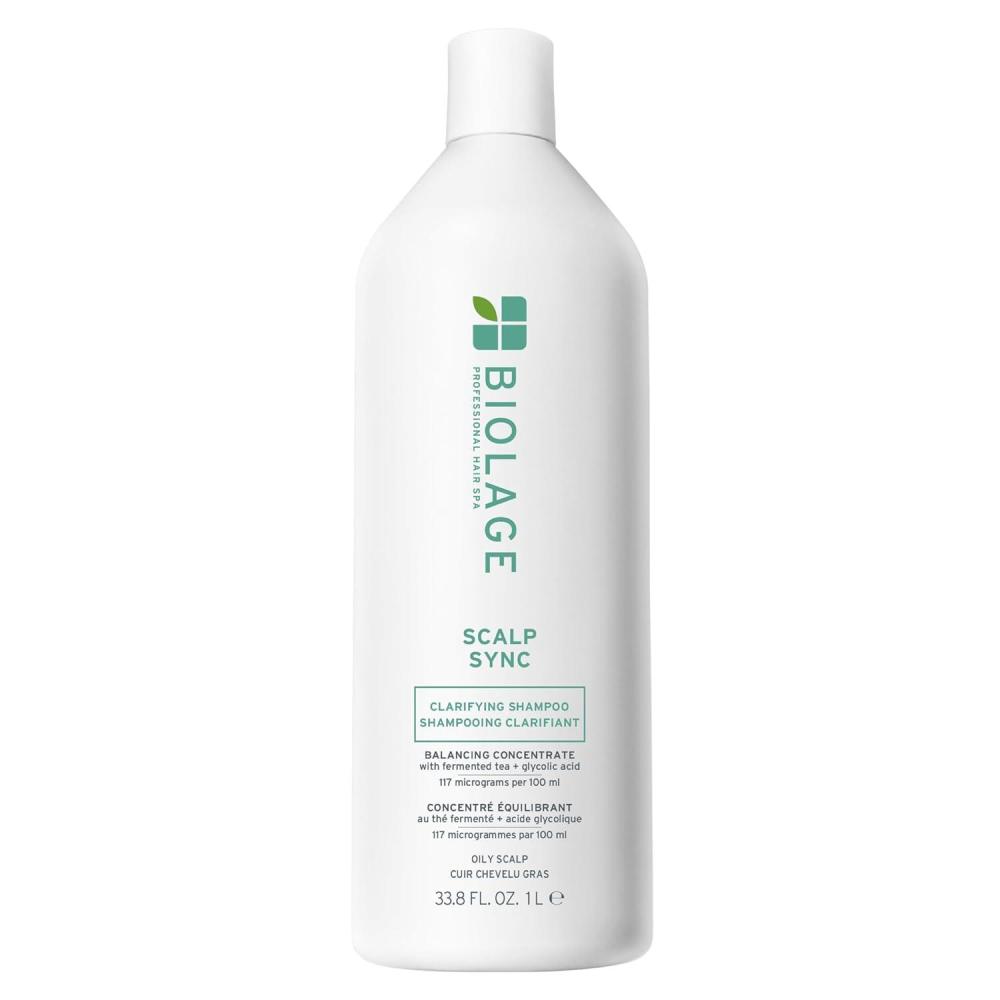 image:imageBiolage Scalp Sync Clarifying Shampoo Residue amp Buildup Remover For Oily Scalp Fermented Tea amp Glycolic Acid Vegan amp ParabenFree 135 Fl Oz Packaging may vary338 Fl Oz