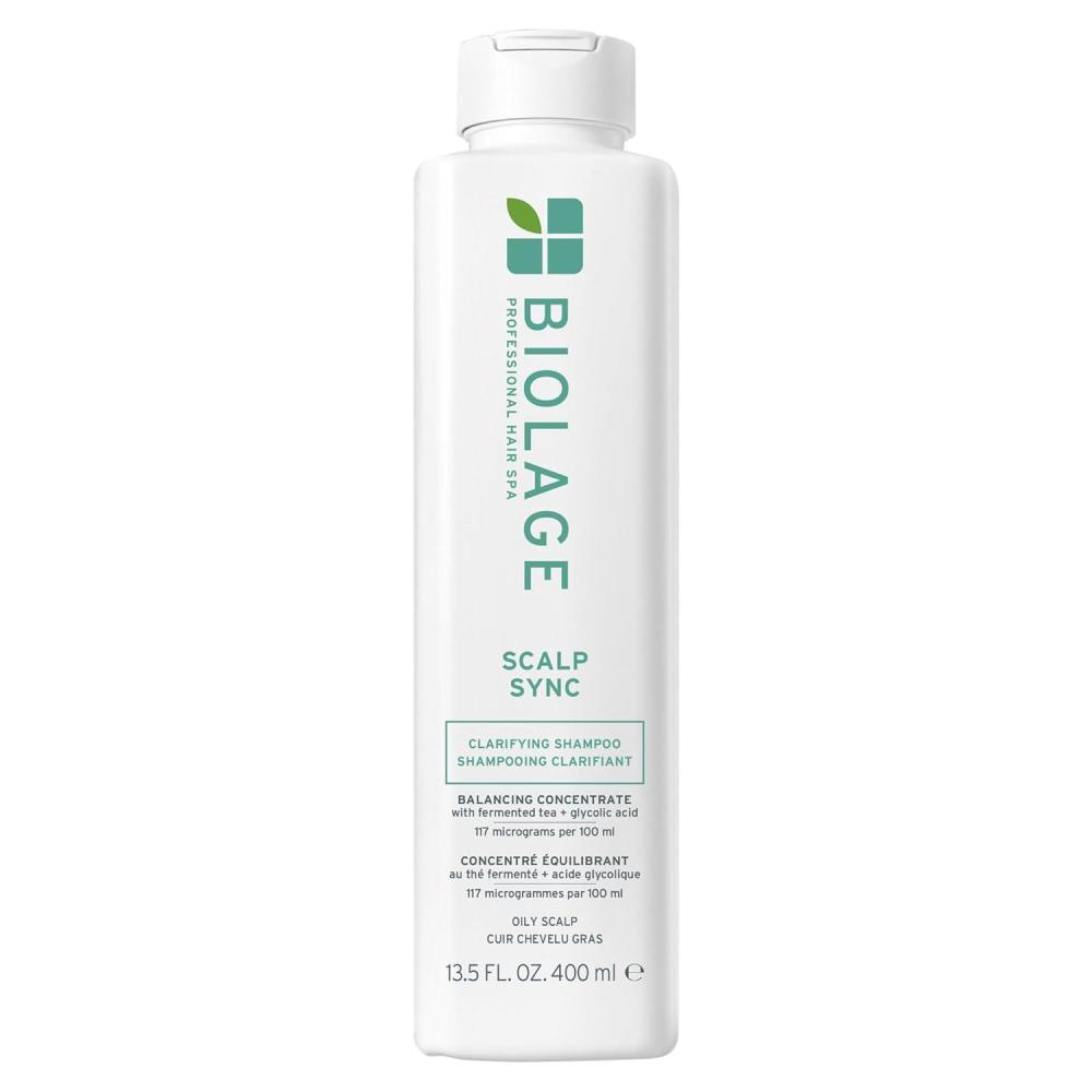 image:imageBiolage Scalp Sync Clarifying Shampoo Residue amp Buildup Remover For Oily Scalp Fermented Tea amp Glycolic Acid Vegan amp ParabenFree 135 Fl Oz Packaging may vary135 Fl Oz