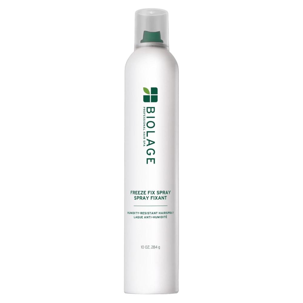 image:imageBiolageFreeze Fix  HumidityResistant FastDrying AntiFrizz Hairspray LongLasting Strong Hold For All Hair Types Vegan amp ParabenFree