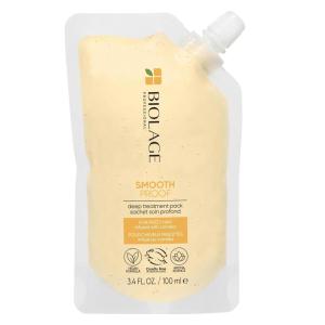 BIOLAGE SmoothProof Deep Treatment Pack – Multi-Use Hair Mask Controls Frizz, With Camellia & Castor Oil, 3.4 Fl Oz