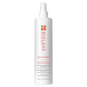 Biolage All-In-One Multi-Benefit Spray – Leave-In Treatment, Heat Protectant, Shine, Frizz Control, For All Hair Types, Coconut Oil, Vegan & Paraben-Free(13.5 Fl Oz)