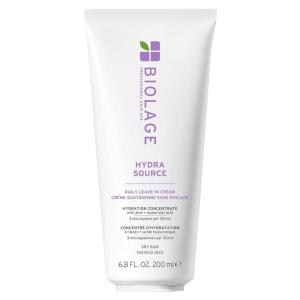 Biolage Hydra Source Leave-In Cream – Instantly Moisturizes & Seals Split Ends, For Dry Hair, With Fermented Aloe & Micro-Filtered Hyaluronic Acid(6.8 Fl Oz (Pack of 1))