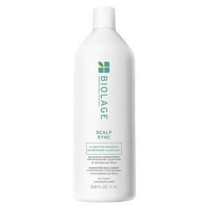 Biolage Scalp Sync Clarifying Shampoo – Residue & Buildup Remover, For Oily Scalp, Fermented Tea & Glycolic Acid, Vegan & Paraben-Free, 13.5 Fl Oz, Packaging may vary(33.8 Fl Oz)
