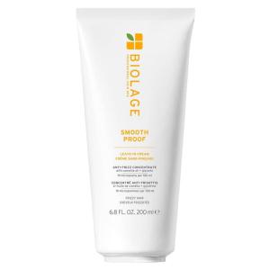 Biolage Smooth Proof Leave-In Cream – Frizz Control & Manageability, Anti-Frizz Leave-In, Infused with micro-dosed with Camellia Oil & Glycerin, Vegan & Paraben-Free(6.8 Fl Oz (Pack of 1))