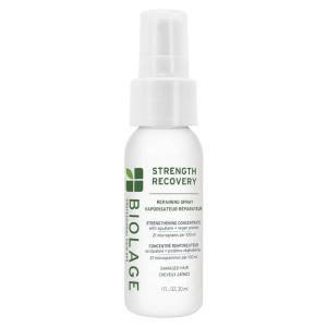 Biolage Strength Recovery Repairing Spray – Leave-In Treatment, Strengthens & Repairs Damaged Hair, Heat Protectant, Detangling Leave-In Treatment, With Olive Squalane & Vegan Proteins(1 Fl Oz (Pack of 1))