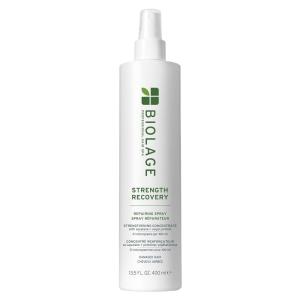 Biolage Strength Recovery Repairing Spray – Leave-In Treatment, Strengthens & Repairs Damaged Hair, Heat Protectant, Detangling Leave-In Treatment, With Olive Squalane & Vegan Proteins(13.5 Fl Oz (Pack of 1))